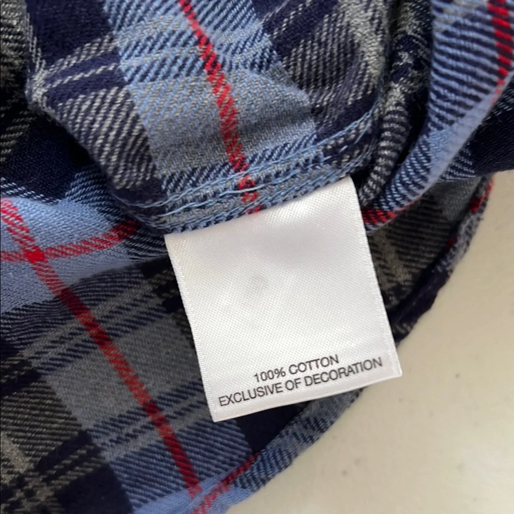 Daniel Cremieux Blue and Black Plaid‎ Casual Shirt Size 2XT